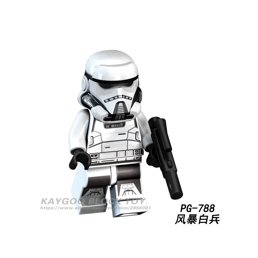 Строительные блоки Jedi Звездные войны клон Rebel Trooper Imperial Land Crew Lor San Tekka Stormtrooper