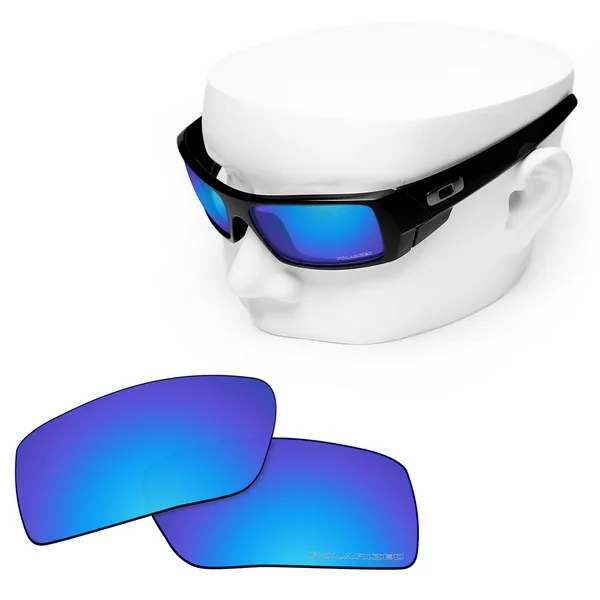 Blue Mirror OOWLIT Анти-Царапины Сменные линзы для-солнцезащитные очки Oakley Gascan травления поляризованных солнцезащитных очков - Цвет линз: Blue Mirror