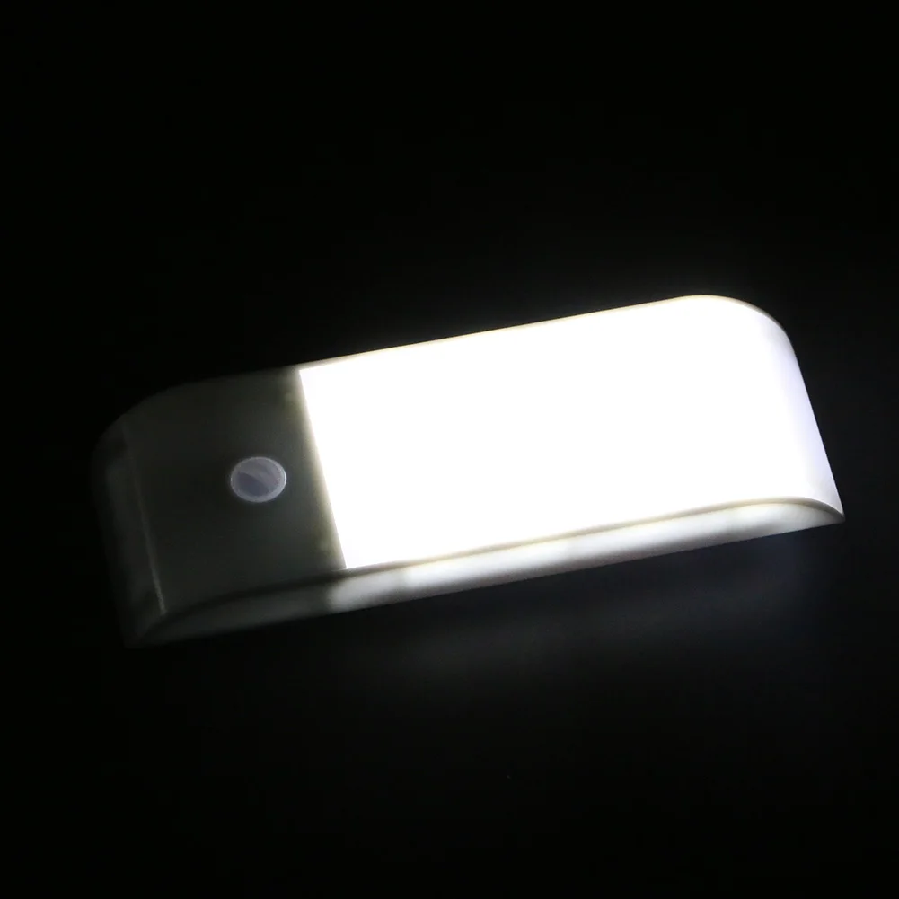 USB Перезаряжаемый датчик движения Ночной свет ИК беспроводной 12 * LED настенный