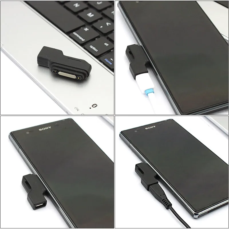 Micro USB к магнитному зарядному устройству разъем адаптера для Sony Xperia Z3 Compact Z2 Z1 Mini