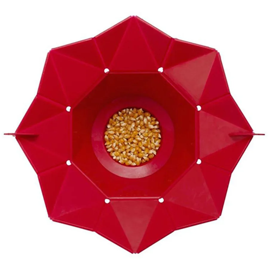 DIY Попкорн миску силикона воздушный рис Микроволновая Печь чайник ведро здоровые