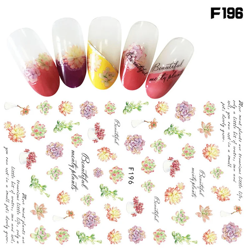 Стикеры на ногти 1 шт. женские Nail Art стикер Хэллоуин дизайн девушки инструменты