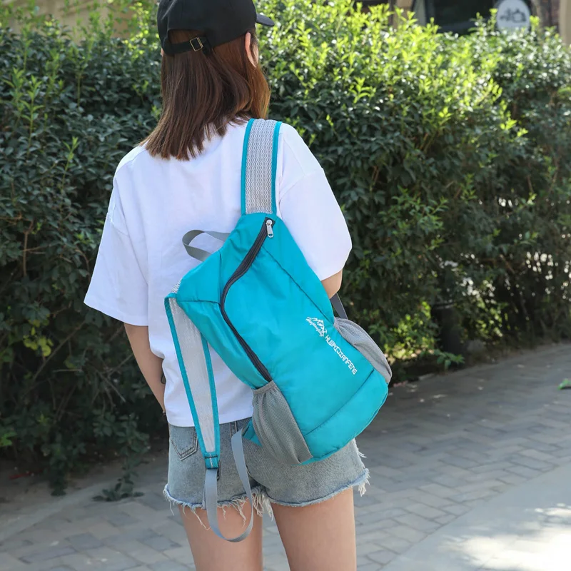 Уличная складная сумка спортивный маленький туристический рюкзак для пеших