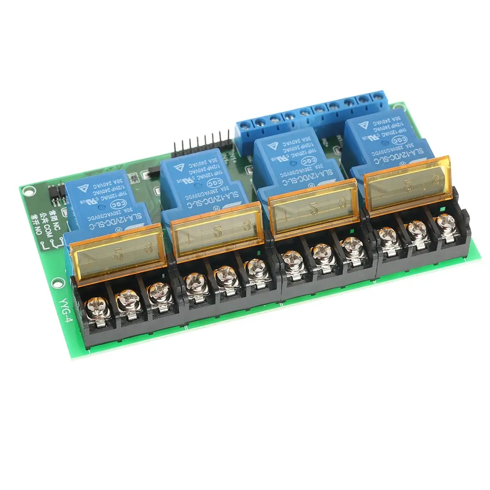 4 канальный DC 12V 30A триггерный релейный модуль Управление доска изоляция оптопары