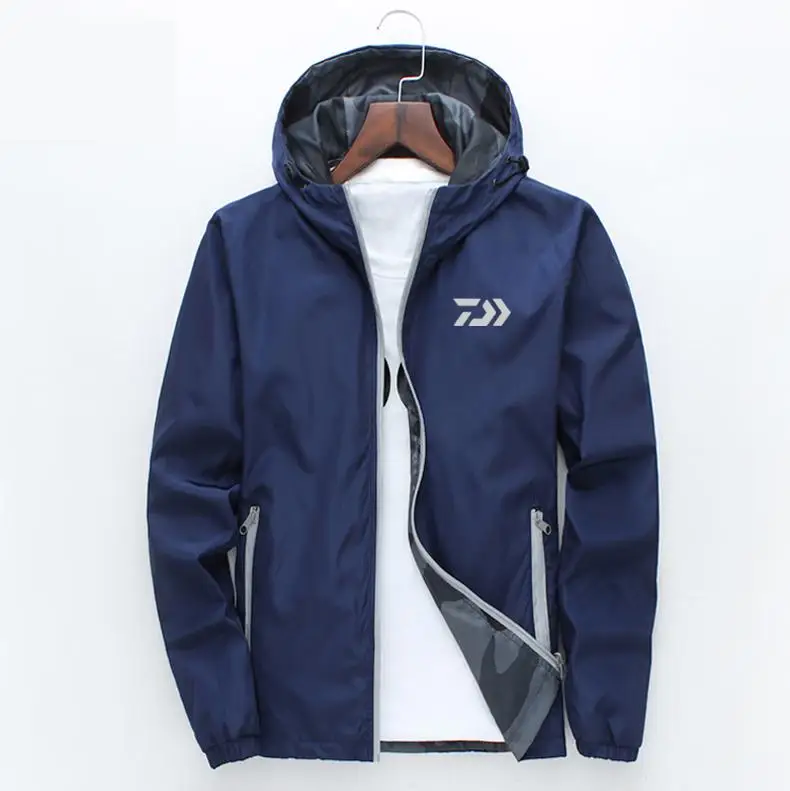 Мужская дышащая камуфляжная одежда для рыбалки куртки с положительным и