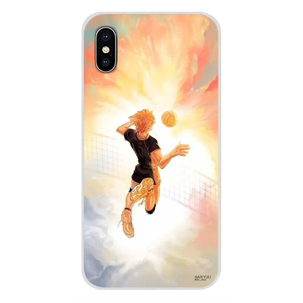 Аксессуары для телефона с аниме Haikyuu hinata Чехлы Huawei Nova 2 3 2i 3i Y6 Y7 Y9 Prime Pro GR3 GR5 2017 2018 2019