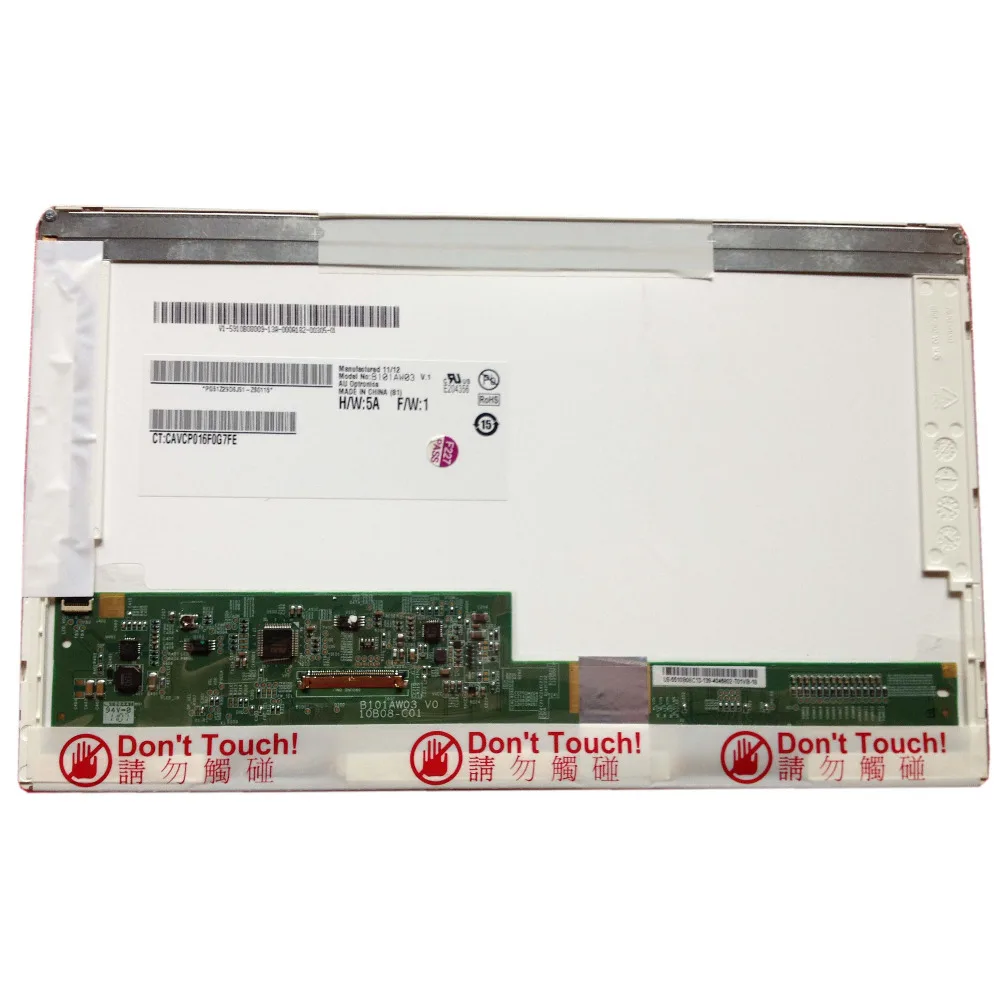 LALAWIN B101AW03 V.1 V.0 подходит для LTN101NT02 BT101IW01 N101L6 L01 L02 LP101WSA LTN101NT06 LTN101NT07 hsd101pw2 10.1LED|ЖК-экран