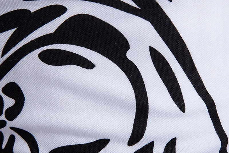 Мужская футболка с отложным воротником брендовая облегающая коротким рукавом и