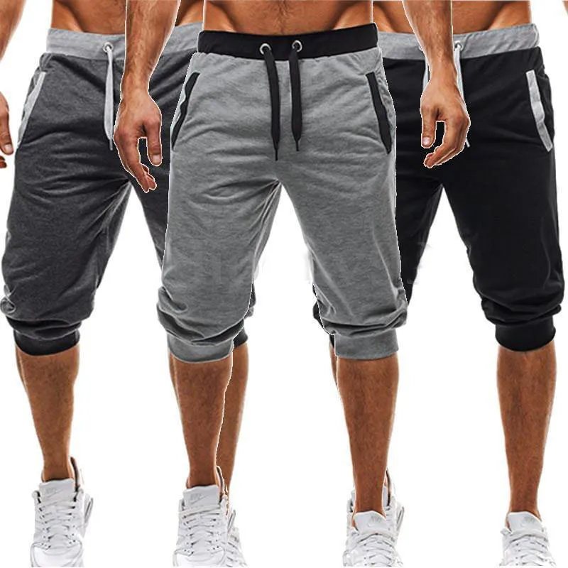 Мужские брюки шаровары до щиколотки в стиле хип хоп|joggers trousers|harem pants malecalf-length |
