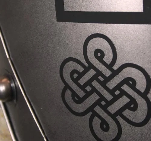 Средневековый защитный экран под старину/Античная пленка оружия и телевизионные