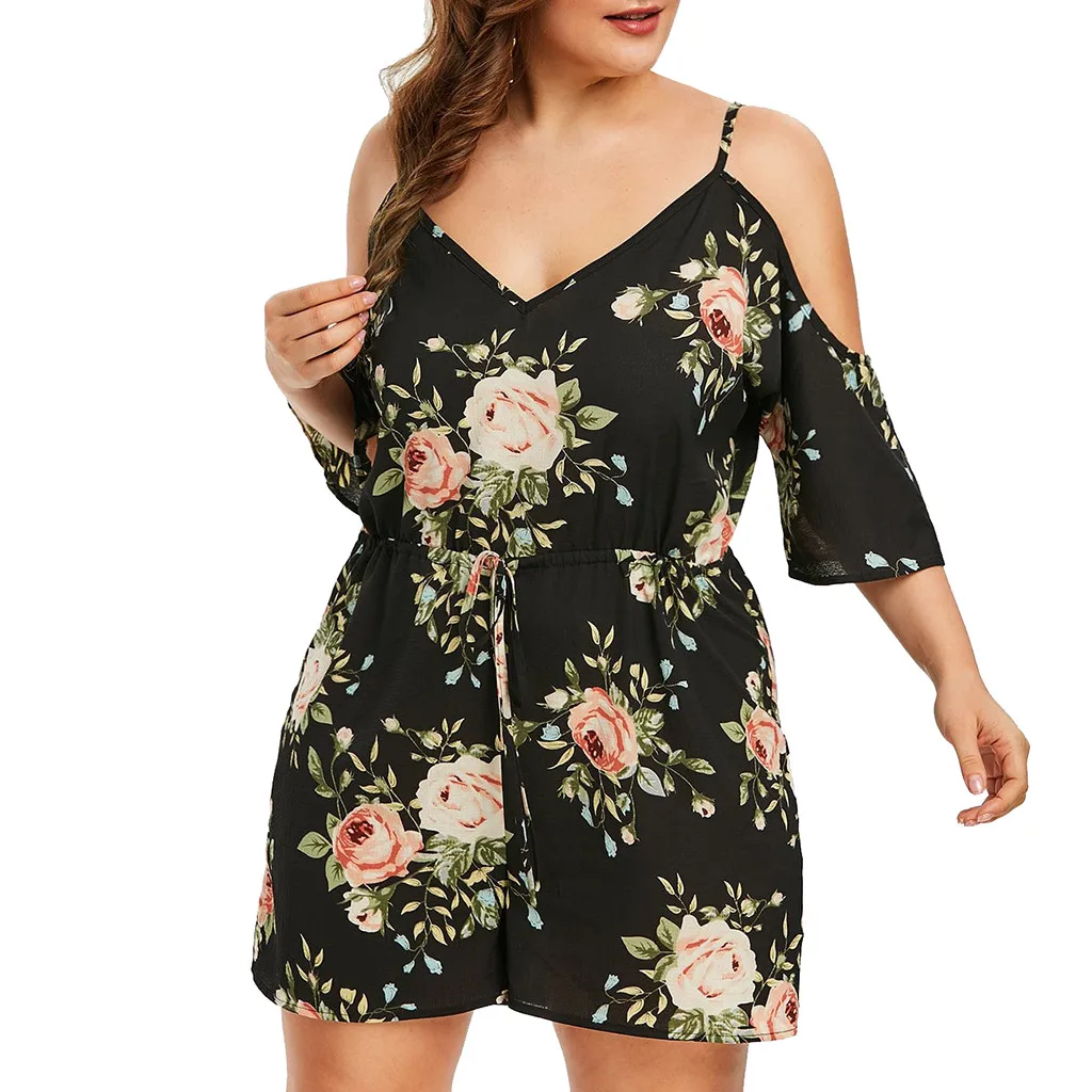 Детский комбинезон Летние женские ботинки размера плюс с открытыми плечами и