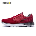 Мужские кроссовки для бега ONEMIX, сетчатые дышащие спортивные кроссовки, спортивная обувь для прогулок на открытом воздухе