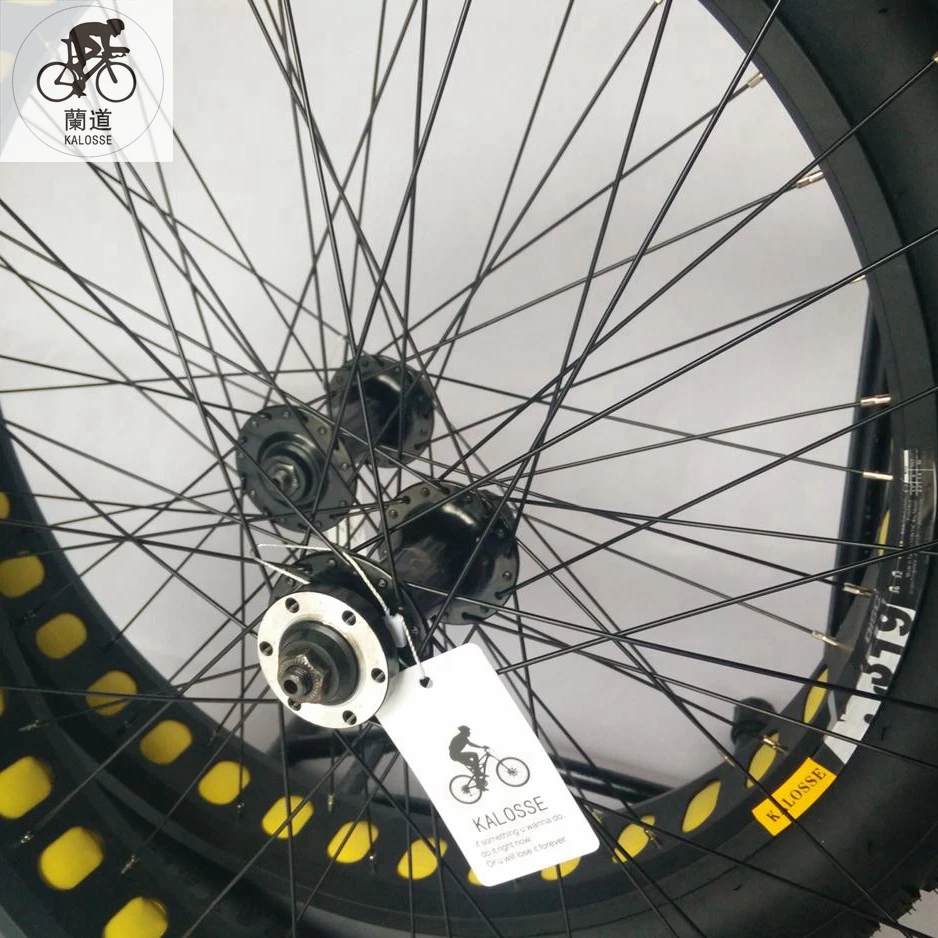 Колеса для велосипеда Kalosse F135/ R190mm с 36 отверстиями колеса 26*4 0 кассета 7/8/9/10S|fat bike