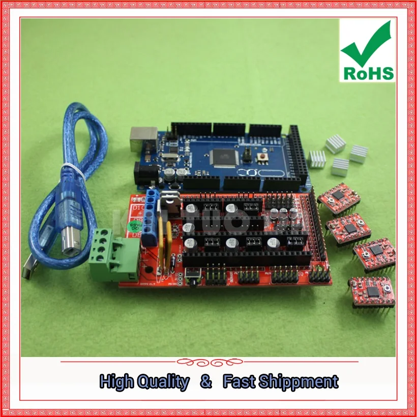 Reprap 3d полный набор схем mega2560 ramps1.4 4 A4988 stepstick module|set of|set 4p p |