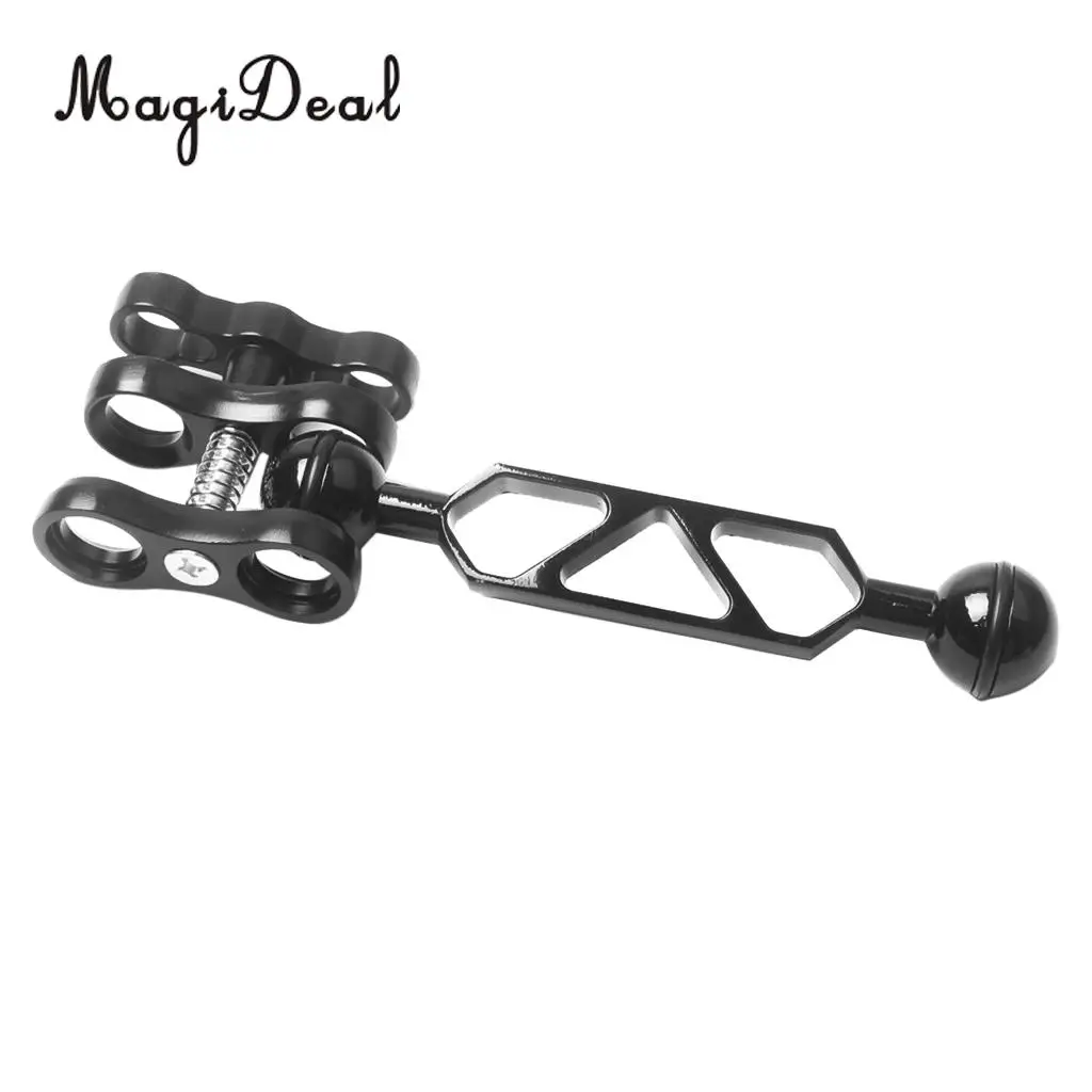 Алюминиевый сплав Дайвинг свет факел 6 &quotдвойной шаровой шарнир рука и 2 бабочка