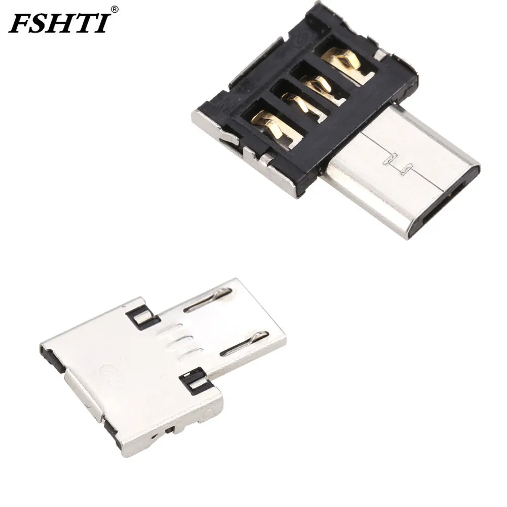 5000 шт./лот протестированный мини микро USB к разъему OTG кабель адаптер для флэш