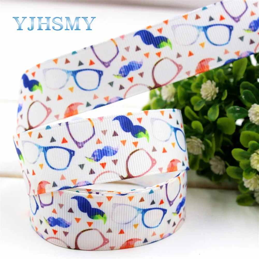 YJHSMY 1722334 1 '✥ мм мультфильм напечатанный grosgrain ленты DIY handmadeHair Аксессуары