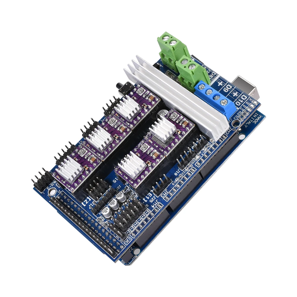 Запчасти для 3D-принтера Ramps 1 6 обновленная основа 4 5 с платой Mega2560 Reprap Control + 12864LCD