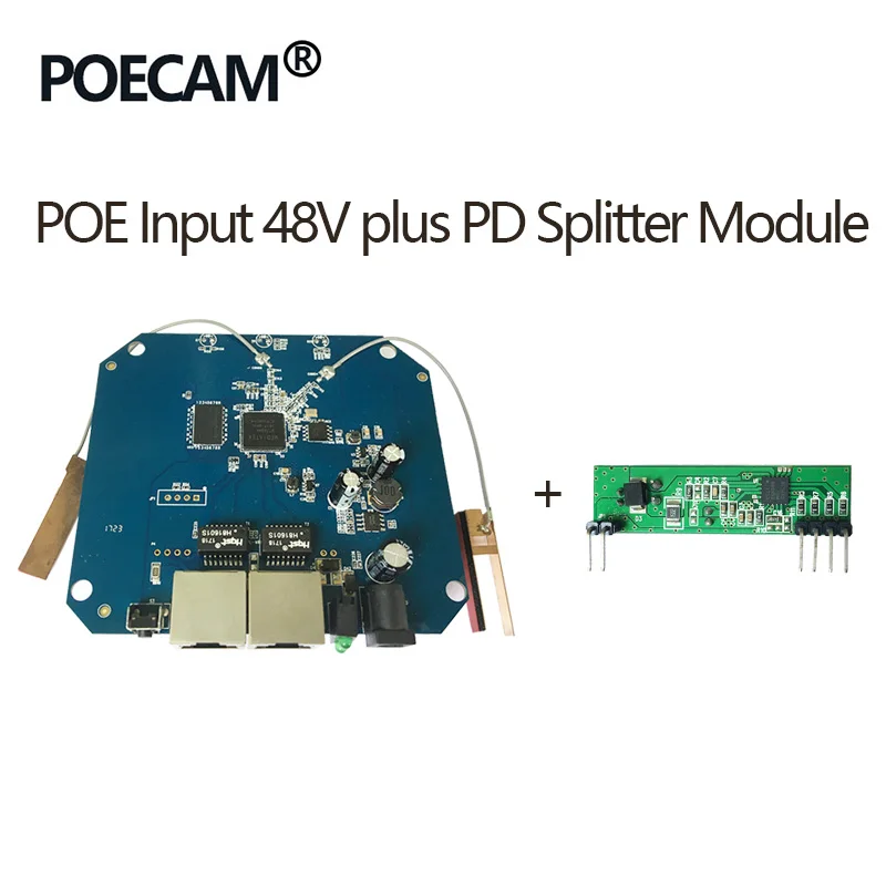 2,4G 300Mbps celing AP беспроводной wifi модуль MTK7620N MTK7620A опционный POE или DC источник питания сборка на печатной плате с двумя внутренними антеннами - Цвет: POE Input 48V