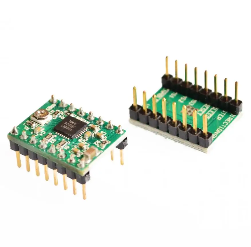 Reprap шаговый Драйвер A4988 двигатель драйвер модуль + радиатор|dropship heels|dropship jewelrydropship