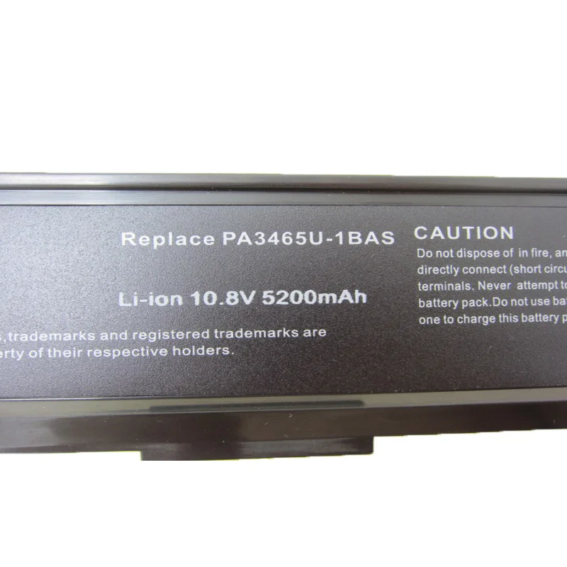 HSW Новый аккумулятор для ноутбука Toshiba PA3465U-1BRS PABAS069 PA3451U-1BRS PABAS067 Аккумулятор Satellite