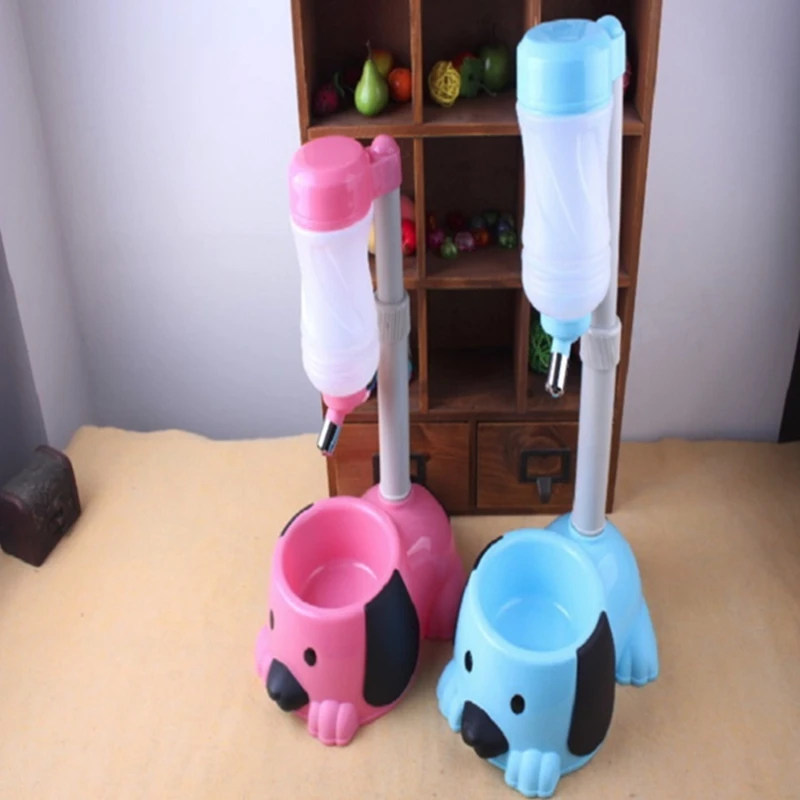 Расширенный питатель для домашних животных дозатор воды собак портативная