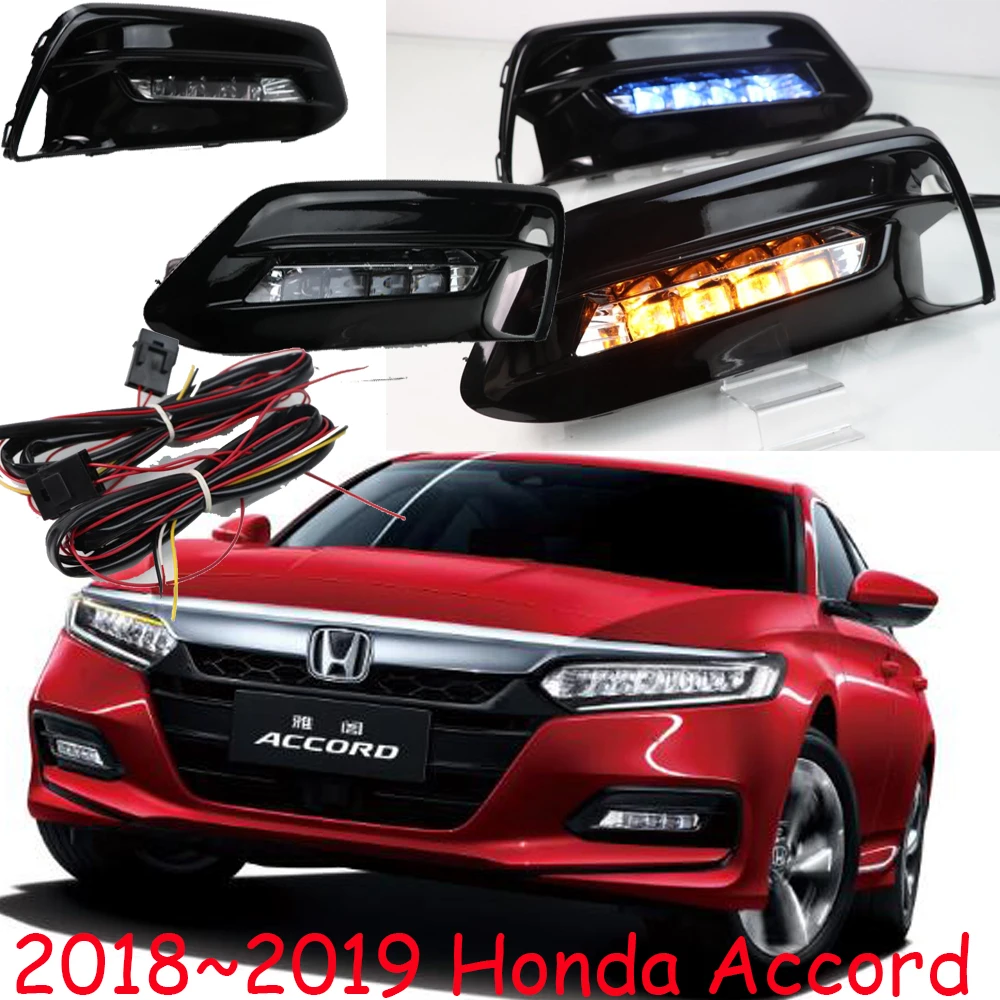 2 шт. в комплекте автомобильная лампа на бампер для 10 honda Accord дневные светодиодные
