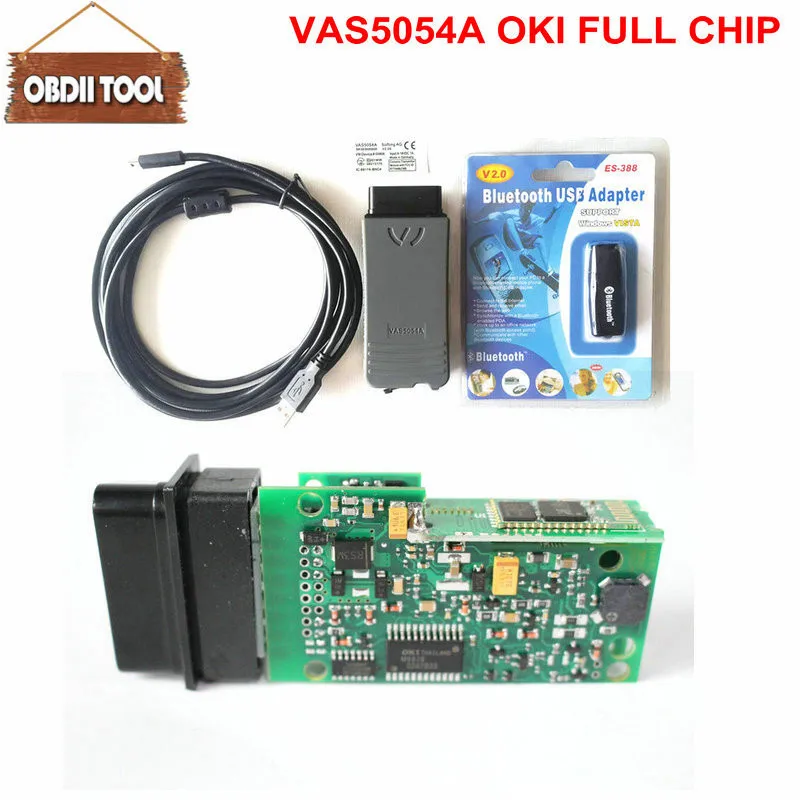 С Keygen VAS 5054A ODIS V4.41 OKI полный чип VAS5054a Bluetooth поддерживает UDS протоколы Bluetooth VAS5054 многоязычный