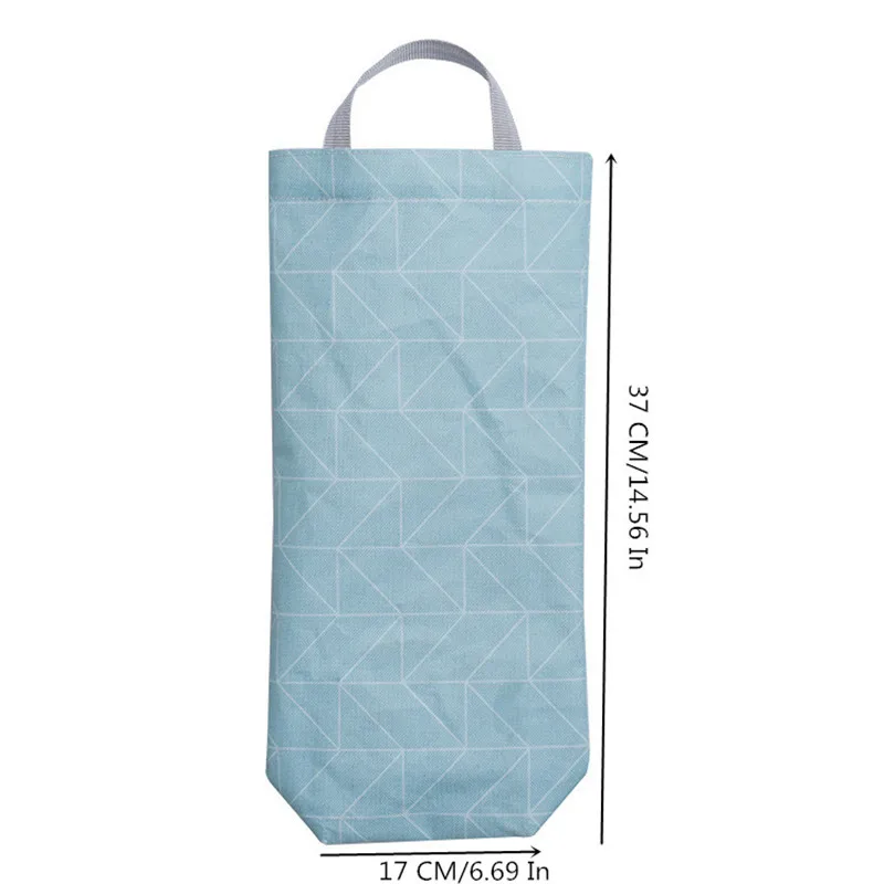 Красочные многоразовые ткани Оксфорд хранения висит мешок пластиковый