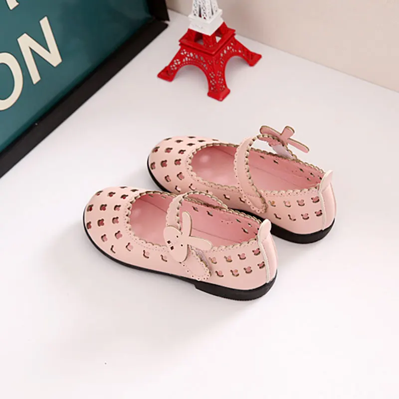 Весенне-летние сандалии для девочек повседневная детская обувь с вырезами