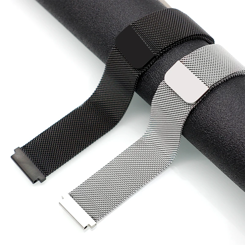 Ремешок ZLIMSN Milanese Loop из нержавеющей стали с магнитной регулируемой пряжкой