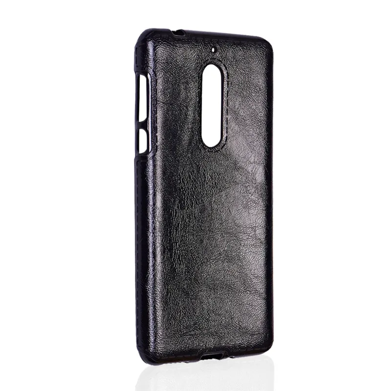 Для Nokia 5 Nokia5 силиконовый чехол цветной Crazy Horse силиконовый TPU+ PC кожа мягкая задняя крышка чехол для Nokia 5 Nokia5