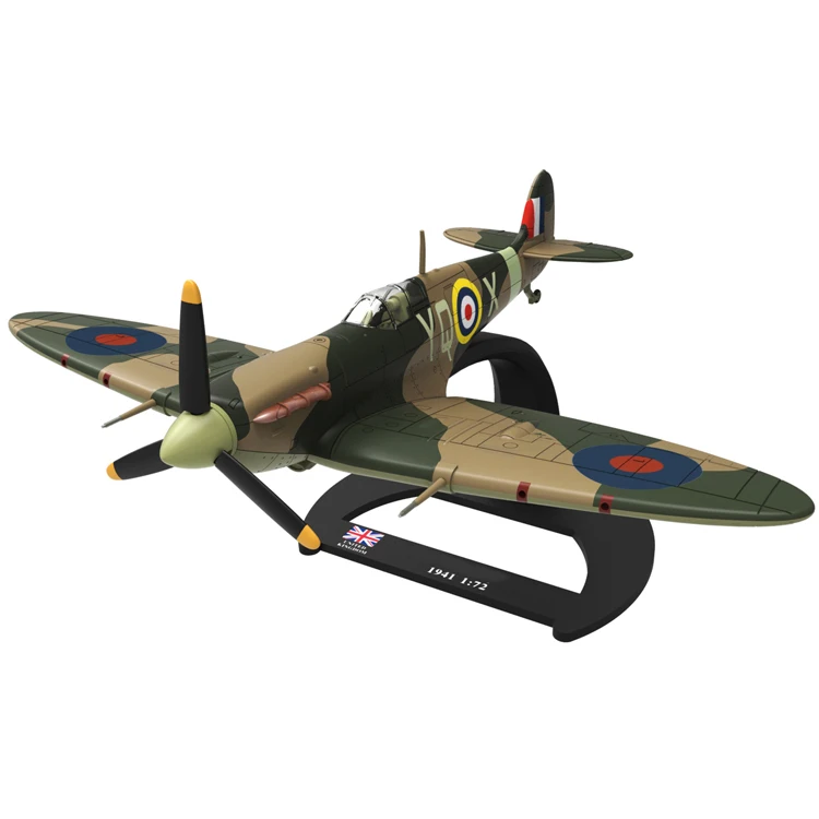 

rare Special Offer 1:72 World War II Britain MK.VB Semi-Alloy Fighter (Classic) finished product Collection Model