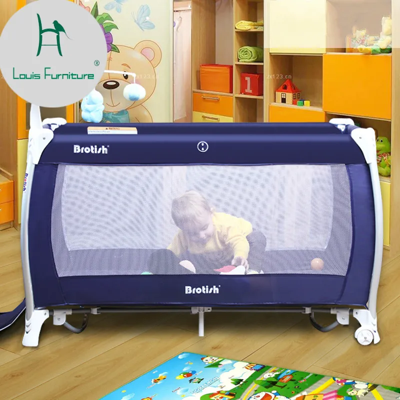 

Louis Fashion Children Bed Infant Folding Outdoor Game Multi Function Portable Baby Cradle Travel