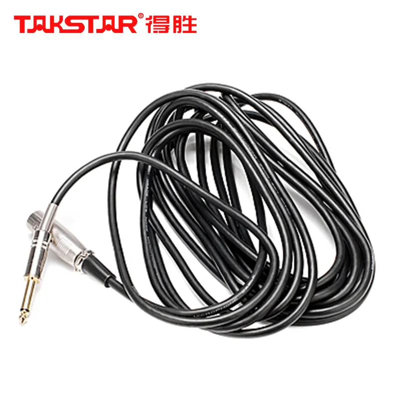 Takstar C6 1 кабель для микрофона двухъядерный экранированный аудиовыход 6 35 мм линия