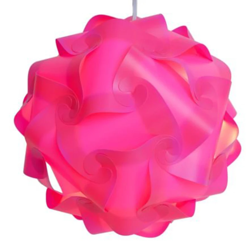 30 шт. DIY пазл абажур креативный светильник SLamp современная лампа крышка