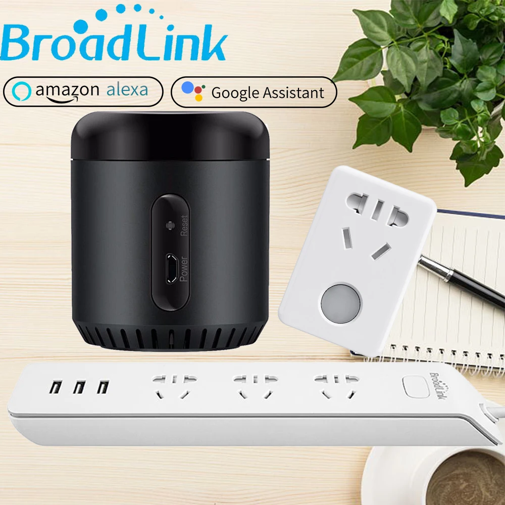 Broadlink RM Mini3 для Alexa Google Home умный Wi-Fi ИК Контроль мощность полосы Wi-Fi разъем SP mini3 CN AU разъем