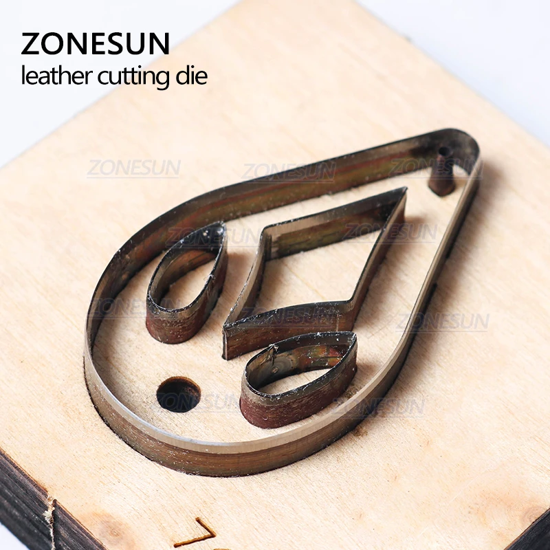 ZONESUN T7 DIY Custom Cutter кожаные серьги для высечки кожаных сережек стальных