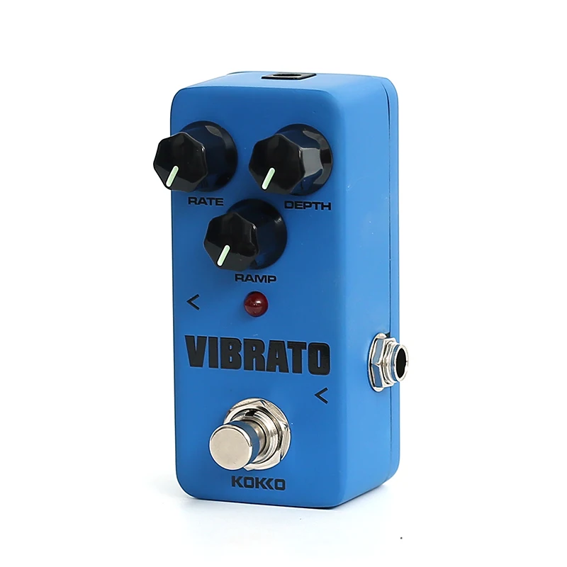 KOKKO VIBRATO Mini Tremolo педаль эффектов для электрогитары настоящий обход металлический