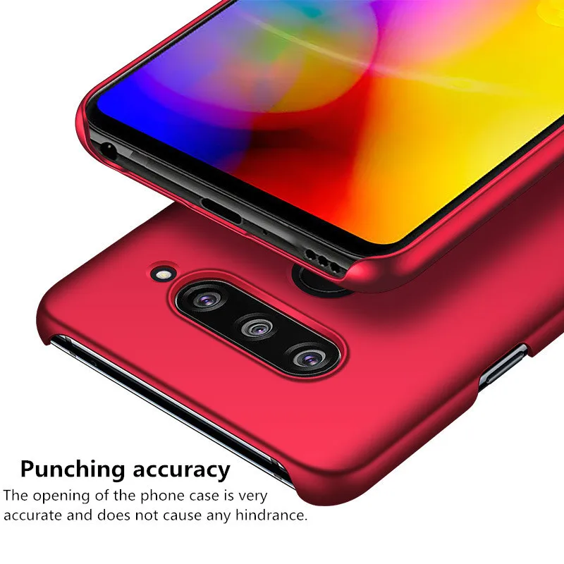 Роскошный простой полный защитный противоударный чехол для телефона LG V40 ультра