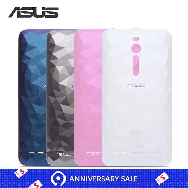 Задняя крышка для ASUS ZenFone 2 Deluxe ZE551ML ZE550ML Z00AD Z008D на батарею белый