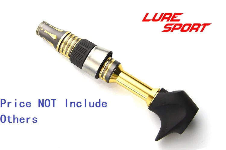 Luresport 4 шт для передней панели Алюминий кепки форма капелек катушкодержатель части 2 цвета материал для сборки удочки компонент ремонтный стержень аксессуары для ручной работы