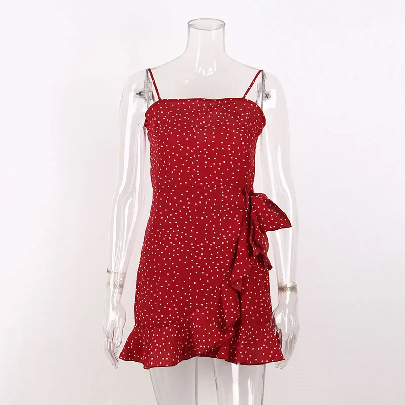 Женское платье 2018 летние сексуальные оборки открытые плечи без лямок с цветочным