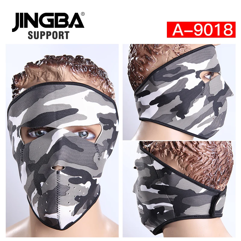JINGBA Поддержка Горячая Хэллоуин крутой череп маска уличная Теплая Лыжная езда