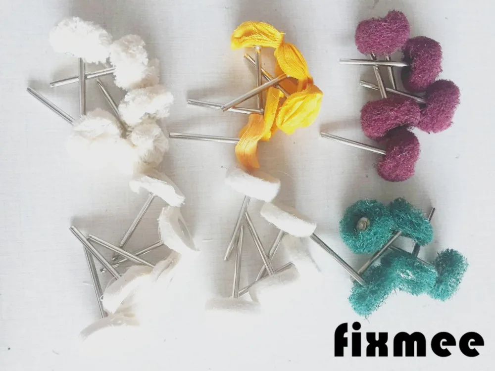Fixmee 30 шт. Стоматологическая лабораторная кисть полировочное колесо