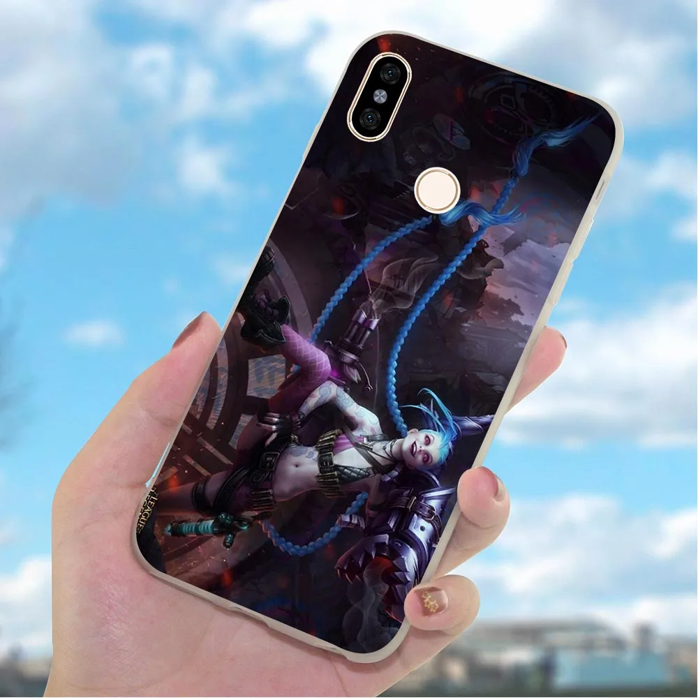 Чехол для телефона Redmi 6 Pro League of Legends 4X A2 A1 9se 4A 5 Plus 5A Prime 6A Note 7 Xiaomi Mi 9 Lite | Мобильные