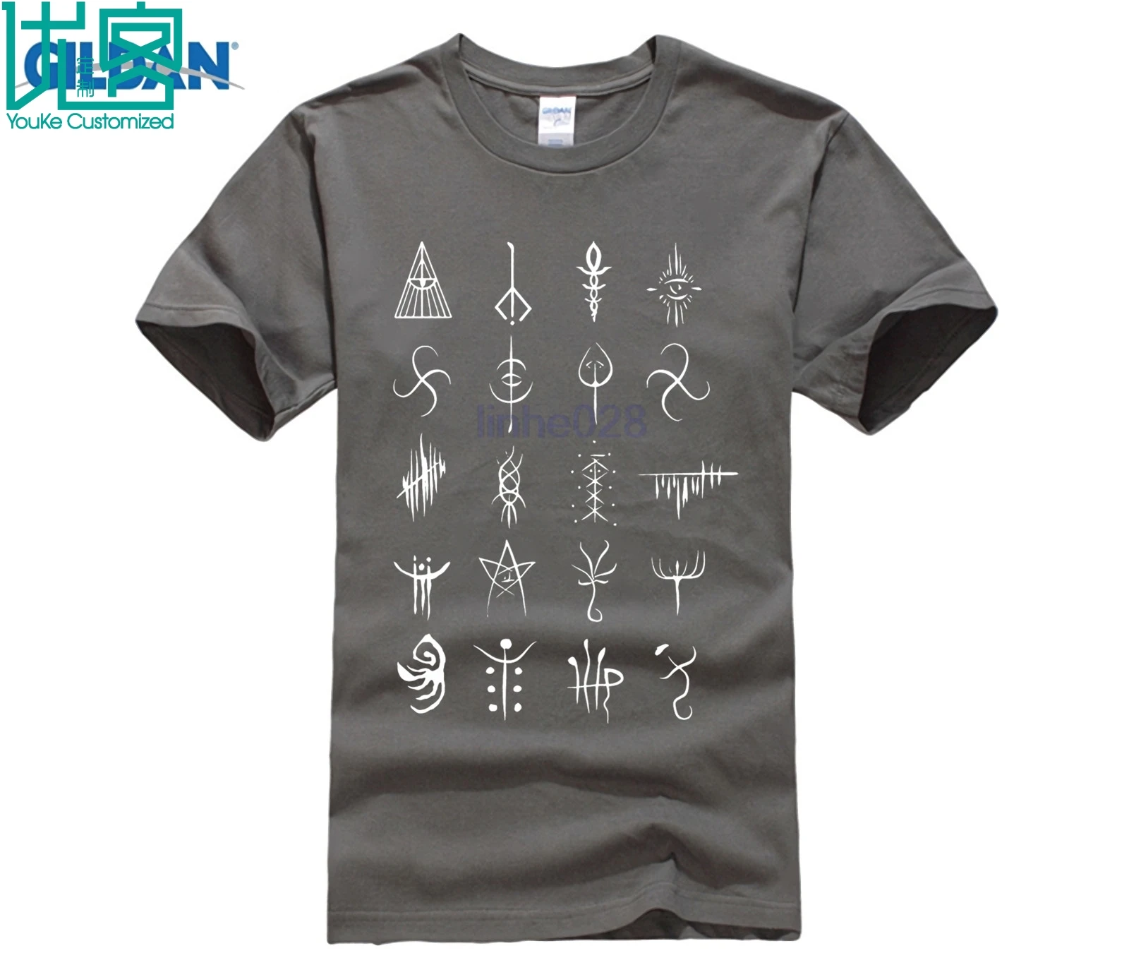 Bloodborne caryll runes T Shirt | Мужская одежда