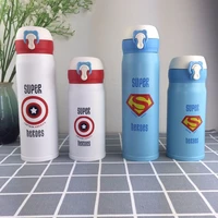 1pc game super hero insulated vacuum cup 5 designs thermos flasks my league tea cup water bottle pop up lid ny 001
