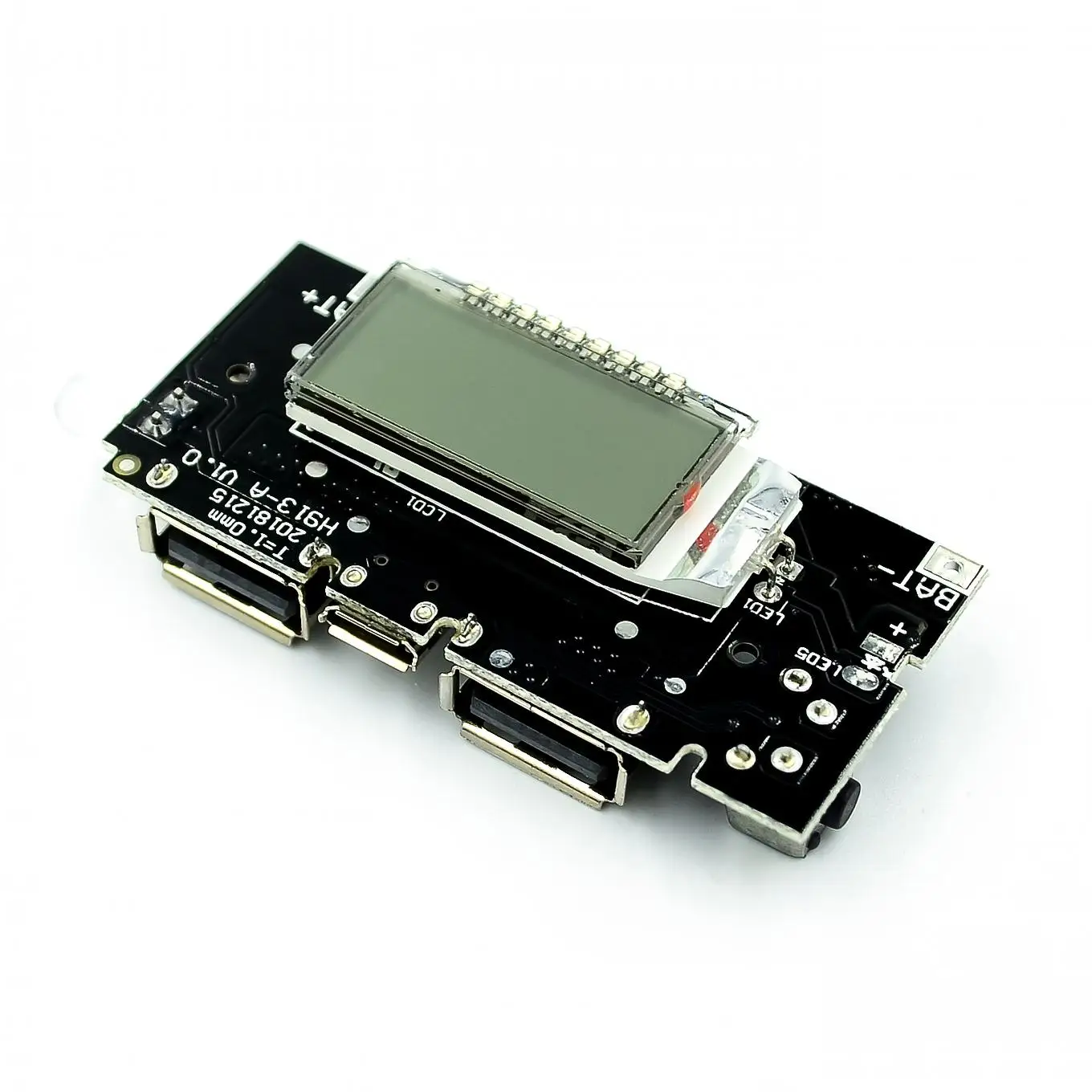 Двойной USB 5 в 1 а 18650 Мобильный Внешний аккумулятор зарядное устройство PCB модуль
