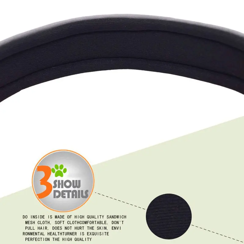 Регулируемый нейлоновый базовый ошейник для собак сетчатый мягкий классический